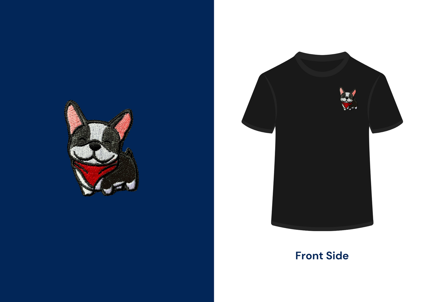 T-shirt French Bulldog