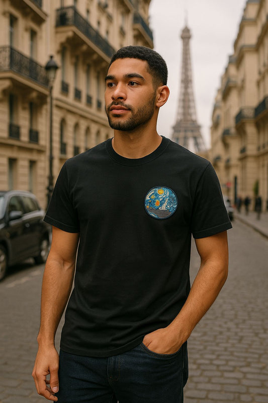 T-shirt Nuit étoilée de Vincent Van Gogh