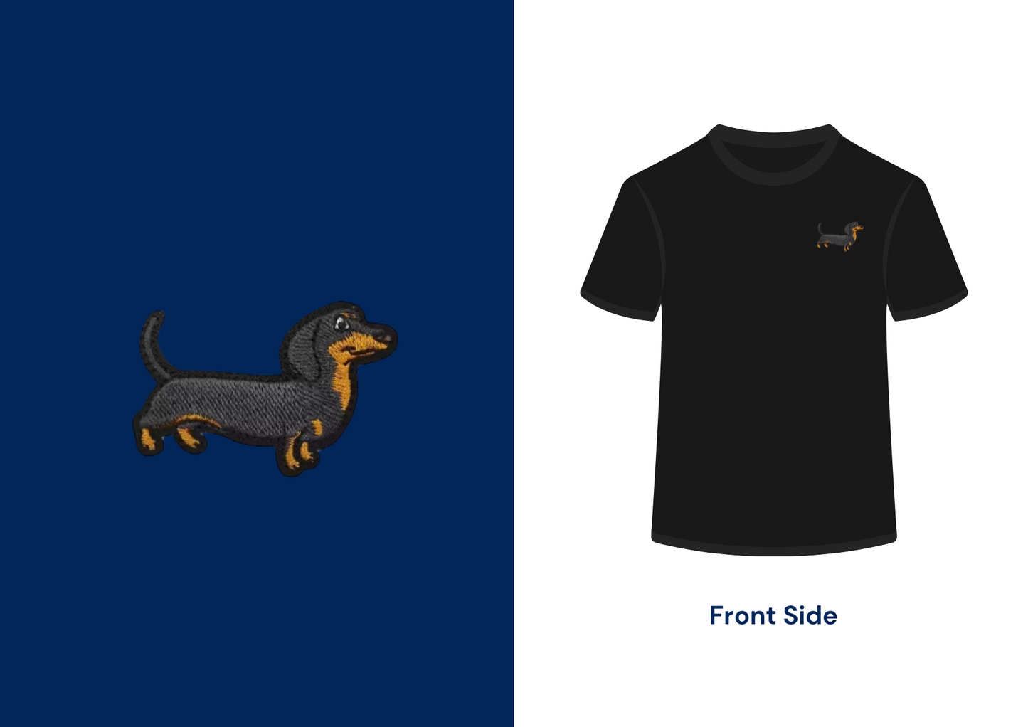 T-shirt Dachshund — Édition Chien
