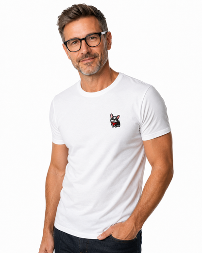 T-shirt Bouledogue français brodé
