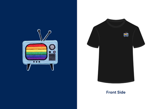 T-shirt TV Classique – Édition Pride
